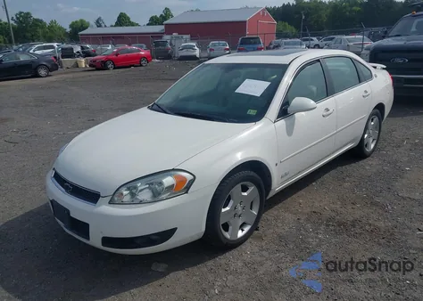 2008 Chevrolet Impala Super Sport z USA, uszkodzony, nr VIN 2G1WD58C489130142